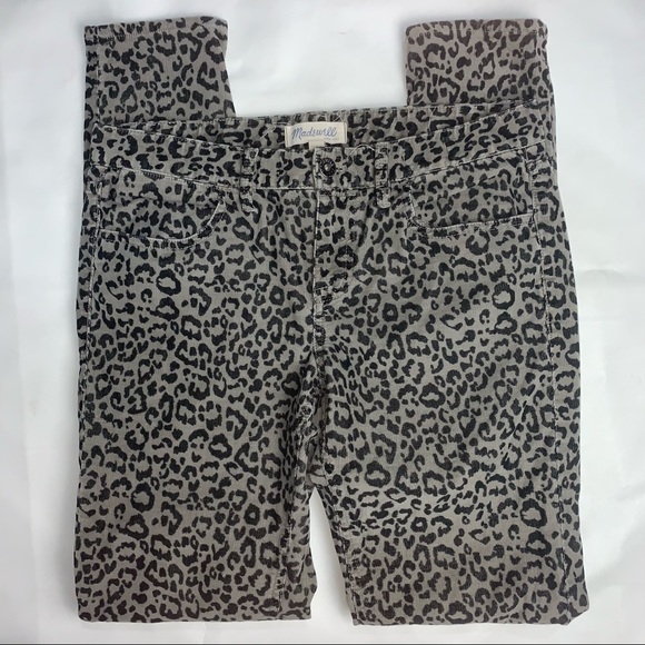 Madewell Pants - Madewell Cheetah Corduroy Pants